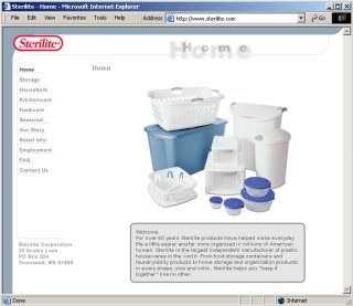 Sterilite on-line Catalog